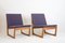 Set of Model 522 Teak Easy Chairs by Hans Olsen for Brdr. Juul Kristensen, 1950s 2