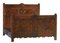 Antique French Carved Walnut Bed, 1890s, Image 5