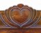 Antique French Carved Walnut Bed, 1890s, Image 6