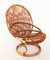 Mid-Century Italian Bamboo & Wicker Chair, 1950s 1