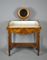 Antique French Walnut Washstand with Mirror, Image 12