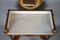 Antique French Walnut Washstand with Mirror, Image 10