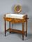 Antique French Walnut Washstand with Mirror, Image 1