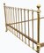 Large Antique French Brass Bed, 1900s 4