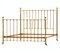 Large Antique French Brass Bed, 1900s, Image 1