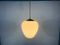 Opaline Glass Pendant Lamp by Wilhelm Wagenfeld for Peill and Putzler, 1960s 5