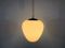 Opaline Glass Pendant Lamp by Wilhelm Wagenfeld for Peill and Putzler, 1960s, Image 6