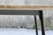 Vintage Industrial Square Dining Table, 1960s, Image 16
