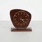 Leather Table Clock by Jacques Adnet, 1950s, Image 2