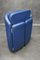 Foldable Blue Leather Tub Dining Chairs from Durlet, 1980s, Set of 4 11