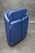 Foldable Blue Leather Tub Dining Chairs from Durlet, 1980s, Set of 4, Image 11