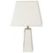 Hollywood Regency Style Gold & Cream Table Lamp, 1970s, Image 1
