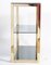 Hollywood Regency Brass and Smoked Glass Etagere by Renato Zevi, 1970s 3