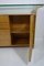 Hollywood Regency Faux Bamboo and Wood Buffet with Glass Top, 1970s 5