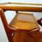 Mid-Century Wooden Tea Trolley by Cesare Lacca for Cassina, 1950s 6