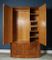 Art Deco Kleiderschrank aus Nussholz, 1930er 8