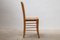 Vintage Italian Slat Back Dining Chairs with Rush Seats, 1978, Set of 6 3
