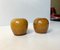 Vintage Swedish Miniature Ceramics Set in Ochre Yellow Glaze, 1960s, Set of 3, Image 2