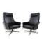 Leatherette Swivel Armchairs, 1970s, Set of 2 7