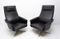 Leatherette Swivel Armchairs, 1970s, Set of 2 17
