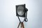 Black Enamel Industrial Spotlight Tripod Floor Lamps, 1970s, Set of 2 42