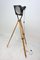 Black Enamel Industrial Spot Light Tripod Floor Lamps, 1970s, Set of 2, Image 26