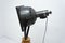 Black Enamel Industrial Spot Light Tripod Floor Lamps, 1970s, Set of 2 21