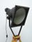 Black Enamel Industrial Spot Light Tripod Floor Lamps, 1970s, Set of 2 20