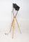 Industrial Spot Light Tripod Spotlight, 1960s 45