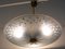 Mid-Century Czechoslovak Colored Glass Ceiling Lamp, 1960s, Image 6