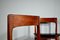 Leatherette & Teak Dining Room Set from Nathan, 1960s 4