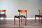 Leatherette & Afromosia Dining Chairs by Ib Kofod Larsen for G-Plan, 1960s, Set of 4 2