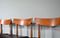 Leatherette & Afromosia Dining Chairs by Ib Kofod Larsen for G-Plan, 1960s, Set of 4 6