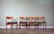 Leatherette & Afromosia Dining Chairs by Ib Kofod Larsen for G-Plan, 1960s, Set of 4, Image 3