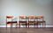 Sedie da pranzo in similpelle ed afrormosia di Ib Kofod Larsen per G-Plan, anni '60, set di 4, Immagine 3