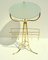 Italian Brass & Frosted Glass Console Table by Cesare Lacca for Fontana Arte, 1950s 3