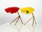Red & Yellow Acrylic Glass Table Lamps from WKR Leuchten, 1950s, Set of 2, Image 5