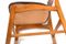 Danish Beech and Teak Dining Chairs, 1950s, Set of 4 9