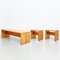 Table, Stools and Bench Set by Charlotte Perriand, 1960s, Image 1