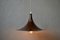 Scandinavian Modern Metal Ceiling Lamp, 1960s 1