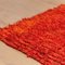 Alfombra turca de lana naranja tejida a mano, años 80, Imagen 15