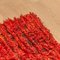 Alfombra turca de lana naranja tejida a mano, años 80, Imagen 4