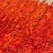 Alfombra turca de lana naranja tejida a mano, años 80, Imagen 10
