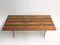 Mid-Century Brass and Teak Coffee Table, 1950s, Image 2