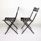 French Iron and Leather Dining Chairs, 1960s, Set of 2 4