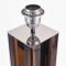 Large French Chrome and Acrylic Glass Table Lamp, 1970s, Image 2