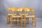Modell J39 Folkestolen Stühle mit Gestell aus Buche & geflochtenem Sitz von Børge Mogensen für FDB, 1960er, 4er Set 10
