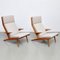 High Back Lounge Chairs by Koene Oberman, 1960s, Set of 2, Image 16