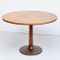 Round Dinning Wood Table by Oscar Tusquets, 1970s 1