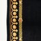 Schwarz-goldener Teppich von Gianni Versace für Atelier Versace, 1980er 14